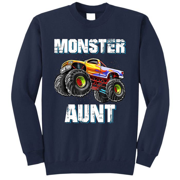 Monster Truck Aunt Tall Sweatshirt