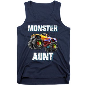 Monster Truck Aunt Tank Top