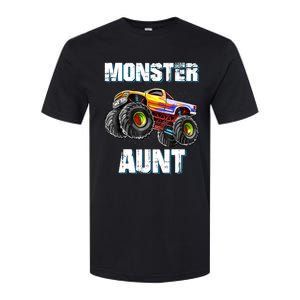 Monster Truck Aunt Softstyle CVC T-Shirt