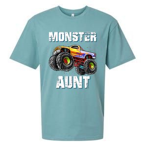 Monster Truck Aunt Sueded Cloud Jersey T-Shirt