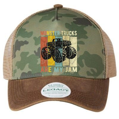 Monster Trucks Are My Jam Legacy Tie Dye Trucker Hat