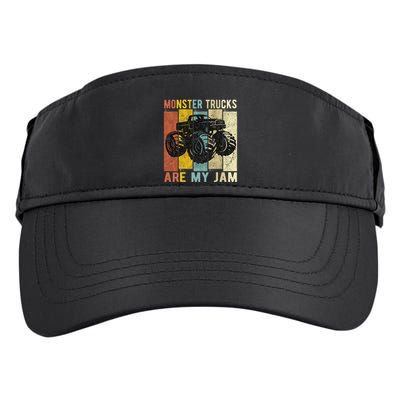 Monster Trucks Are My Jam Adult Drive Performance Visor