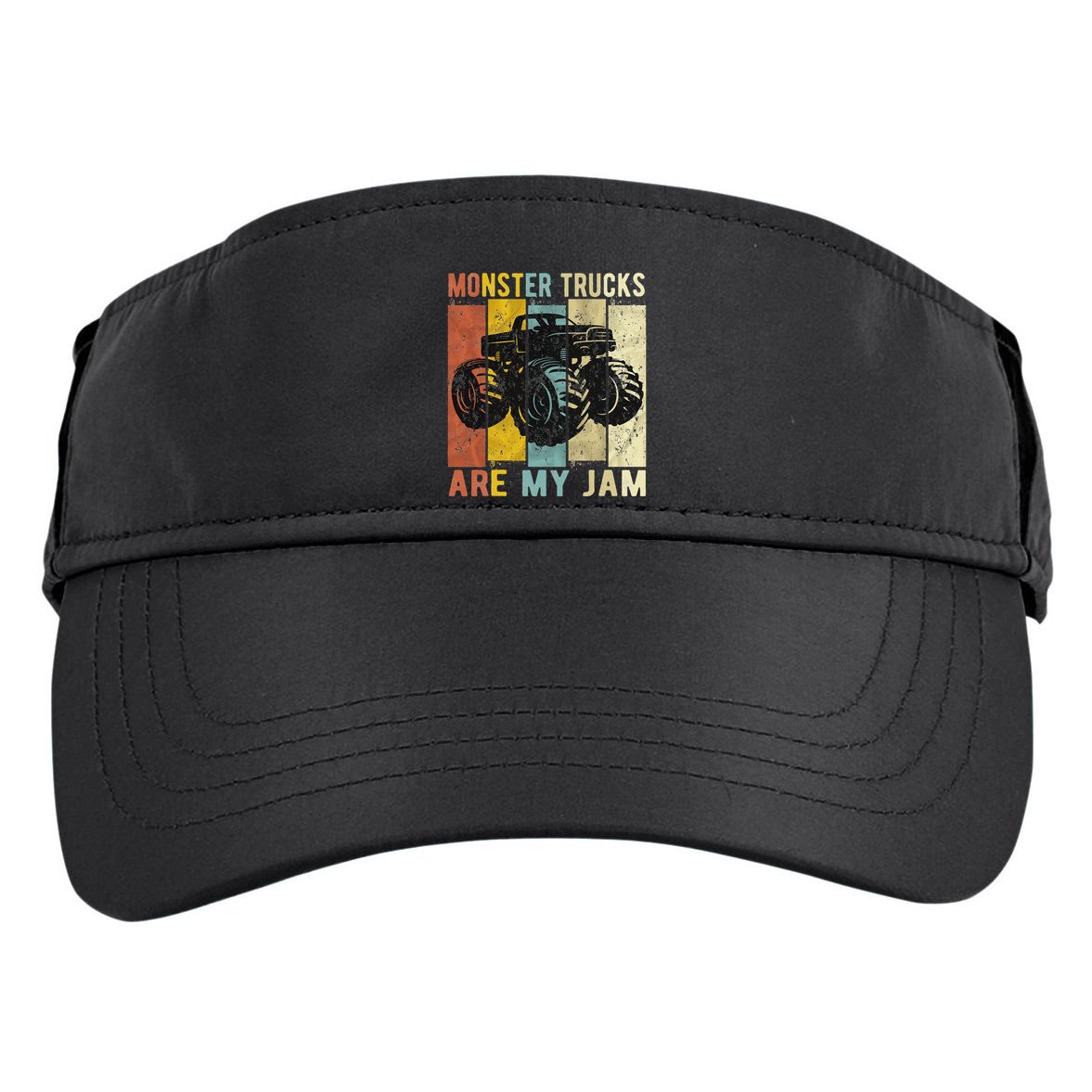Monster Trucks Are My Jam Adult Drive Performance Visor