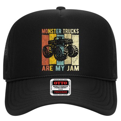 Monster Trucks Are My Jam Trucker Hat