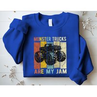 Monster Trucks Are My Jam Sweatshirt