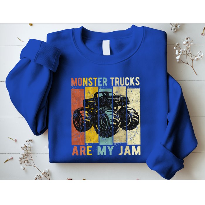 Monster Trucks Are My Jam Sweatshirt