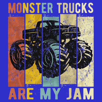 Monster Trucks Are My Jam T-Shirt