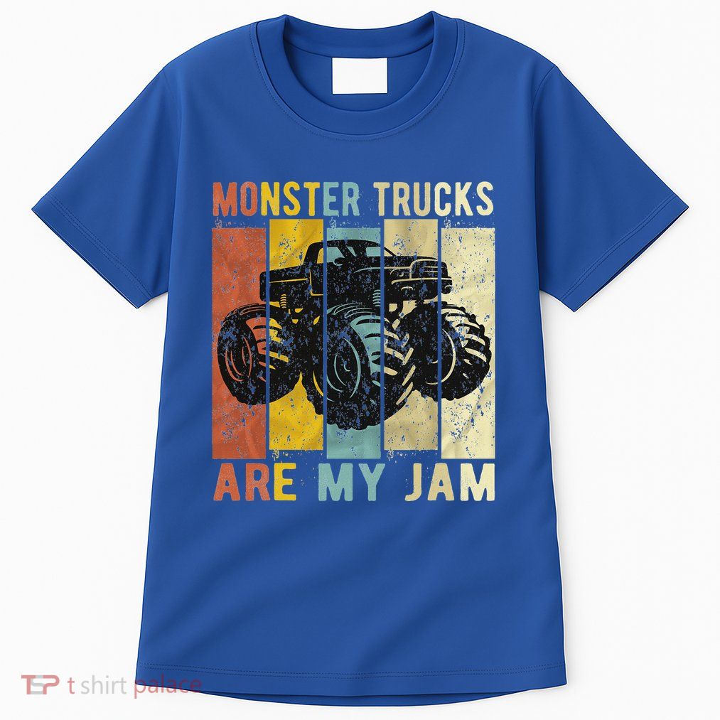 Monster Trucks Are My Jam Tall T-Shirt