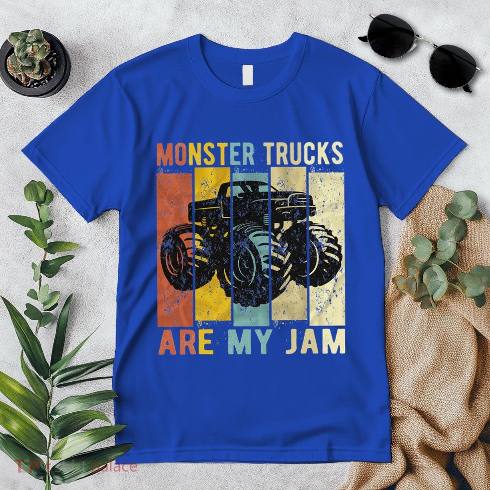 Monster Trucks Are My Jam Premium T-Shirt