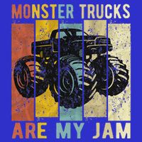 Monster Trucks Are My Jam Visor