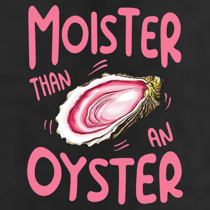 Moister Than An Oyster Golf Towel