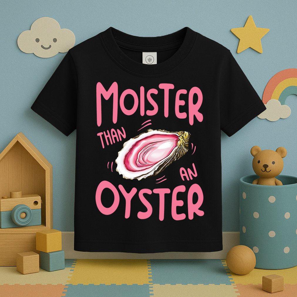 Moister Than An Oyster Toddler T-Shirt