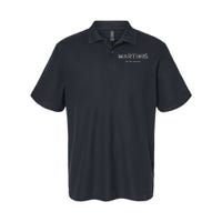 Martinis...Is The Answer Softstyle Adult Sport Polo