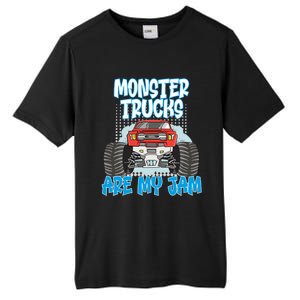 Monster Trucks Are My Jam Monster Truck Cute Gift Tall Fusion ChromaSoft Performance T-Shirt