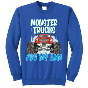 Monster Trucks Are My Jam Monster Truck Cute Gift Sweatshirt