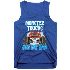 Monster Trucks Are My Jam Monster Truck Cute Gift Tank Top