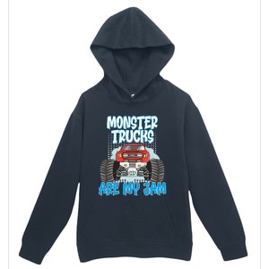 Monster Trucks Are My Jam Monster Truck Cute Gift Urban Pullover Hoodie