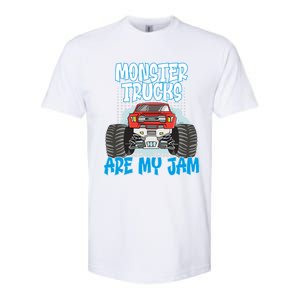 Monster Trucks Are My Jam Monster Truck Cute Gift Softstyle CVC T-Shirt