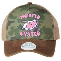 Moister Than An Oyster Inappropriate Shellfish Funny Raunchy Legacy Tie Dye Trucker Hat