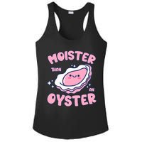 Moister Than An Oyster Inappropriate Shellfish Funny Raunchy Ladies PosiCharge Competitor Racerback Tank