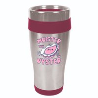 Moister Than An Oyster Inappropriate Shellfish Funny Raunchy 16oz Travel Tumbler