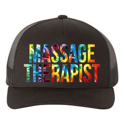 Massage Therapist Appreciation Day Tie Dye Women For Work Yupoong Adult 5-Panel Trucker Hat