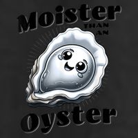 Moister Than An Oyster Funny Shucking Shellfish Seafood 7 Panel Mesh Trucker Snapback Hat