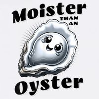 Moister Than An Oyster Funny Shucking Shellfish Seafood Cool Comfort Performance Bucket Hat
