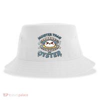 Moister Than An Oyster Funny Shucking Shellfish Seafood Sustainable Bucket Hat