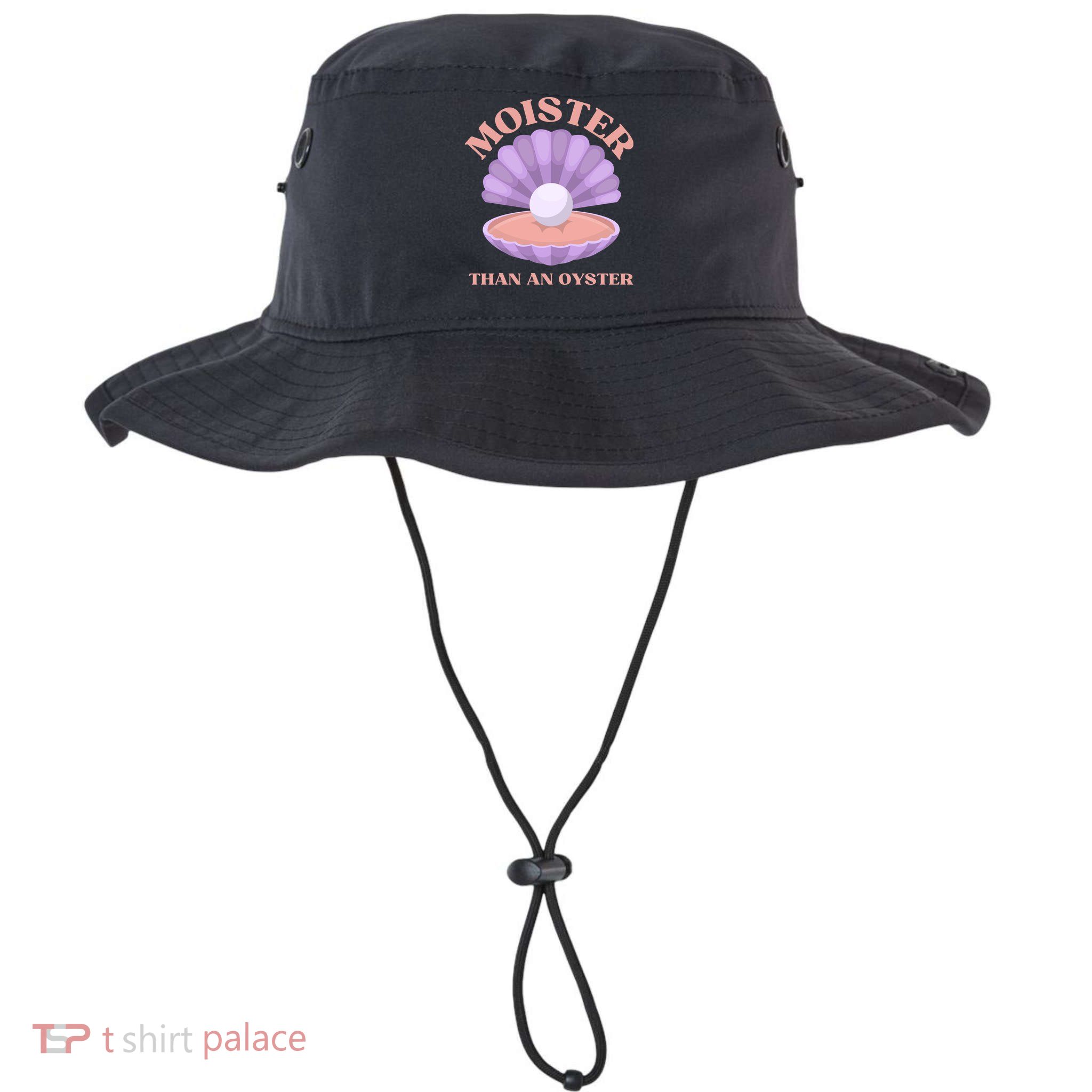 Moister Than An Oyster Shucking Funny Shellfish Shucker Bucket Hat