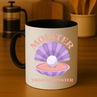 Moister Than An Oyster Shucking Funny Shellfish Shucker Mug