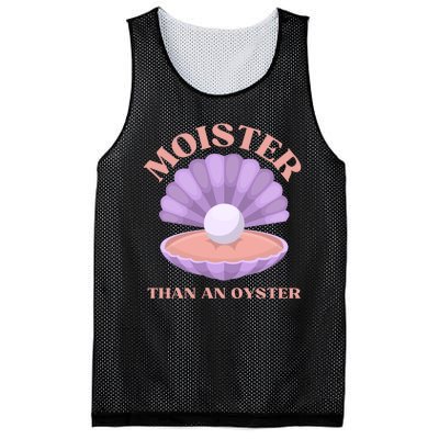 Moister Than An Oyster Shucking Funny Shellfish Shucker Mesh Reversible Basketball Jersey Tank