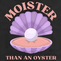 Moister Than An Oyster Shucking Funny Shellfish Shucker Golf Towel