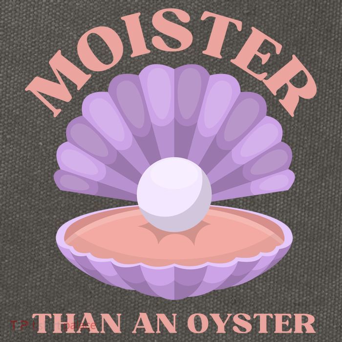 Moister Than An Oyster Shucking Funny Shellfish Shucker Cotton Canvas Backpack
