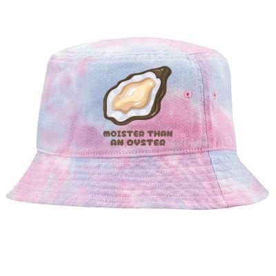 Moister Than An Oyster Shuck Seafood Tie-Dyed Bucket Hat