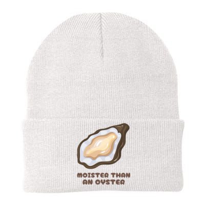 Moister Than An Oyster Shuck Seafood Knit Cap Winter Beanie