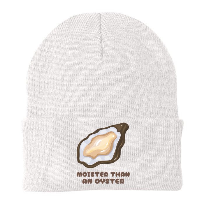 Moister Than An Oyster Shuck Seafood Knit Cap Winter Beanie