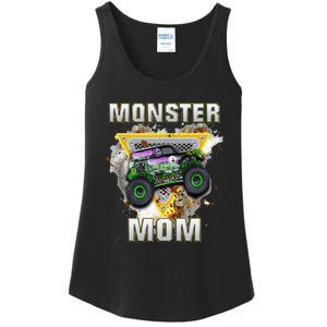 Monster Truck Are My Jam Monster Truck Mom Ladies Essential Tank