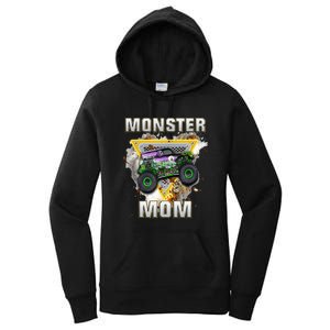 Monster Truck Are My Jam Monster Truck Mom Women's Pullover Hoodie