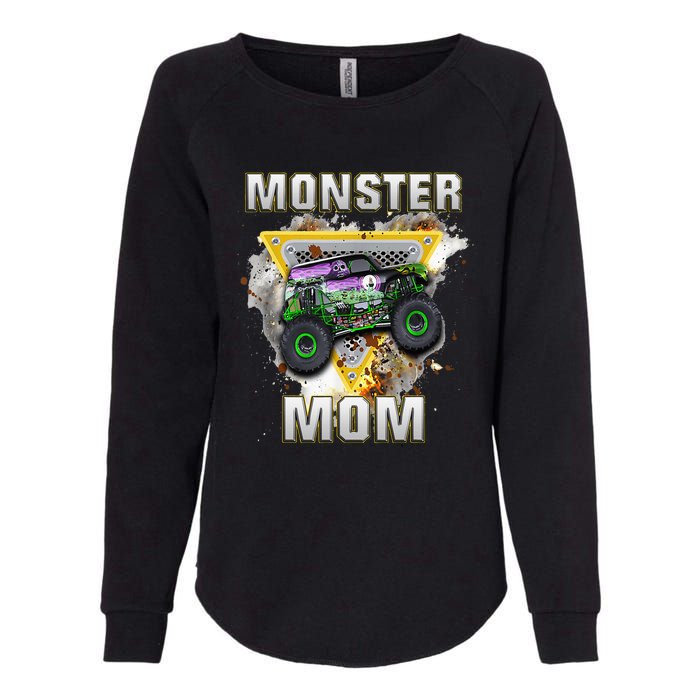 Monster Truck Are My Jam Monster Truck Mom Womens California Wash Sweatshirt