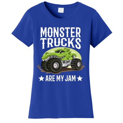 Monster Trucks Are My Jam Montertruck Monster Truck Gift Women's T-Shirt