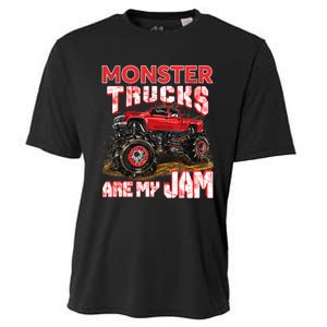 Monster Truck Are My Jam For Monster Truck Lovers Cooling Performance Crew T-Shirt