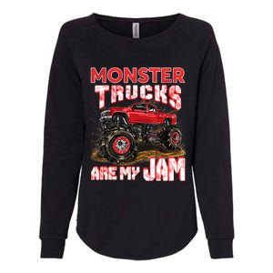 Monster Truck Are My Jam For Monster Truck Lovers Womens California Wash Sweatshirt