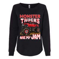 Monster Truck Are My Jam For Monster Truck Lovers Womens California Wash Sweatshirt