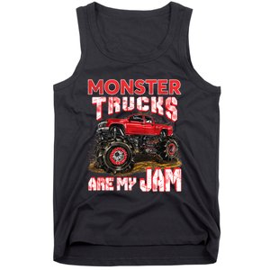 Monster Truck Are My Jam For Monster Truck Lovers Tank Top