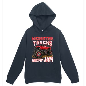 Monster Truck Are My Jam For Monster Truck Lovers Urban Pullover Hoodie