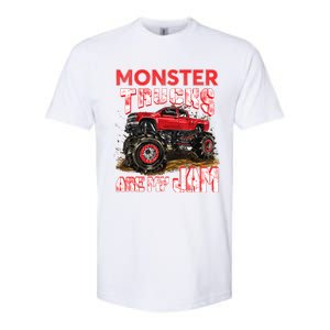 Monster Truck Are My Jam For Monster Truck Lovers Softstyle CVC T-Shirt