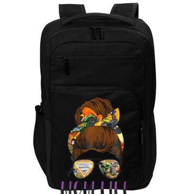 Monster Truck Are My Jam For Monster Truck Lovers Momlife Impact Tech Backpack