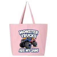 Monster Trucks Are My Jam 25L Jumbo Tote