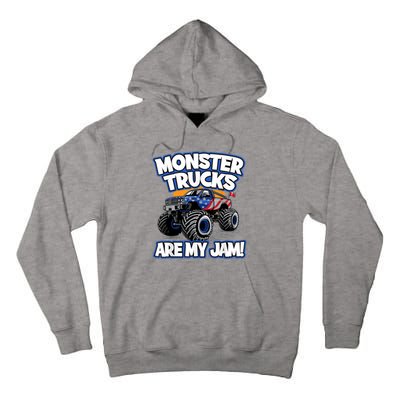 Monster Trucks Are My Jam Tall Hoodie